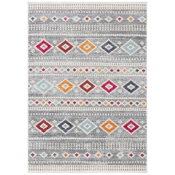 Safavieh Rectangular Adirondack Global Area Rug, Grey & Beige - 9 x 12 ft. ADR221F-9 - main